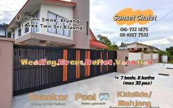 SunsetChalet:26pax@Pool/Snooker/Bathtub/Playgrnd