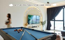 【Pool Table & Bathtub】Insta-Cloud Suite【Southkey】