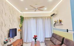 18Johor, nearCIQ, Danga bay Free parking 2BR@8pax