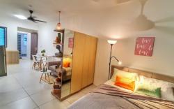 Romantic 38Flr  Studio@Meritus residence Prai 