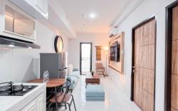 The Simply Look 1BR Apt Delft Ciputra By Travelio