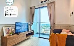 Cozy 2BR 5paxs Subang | SJMC | 3min to Sunway Mall