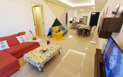 Shore 3BR 6-9 Pax - TVBox/WIFI/Garden View