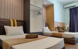 High Floor|Near Airport|Cozy Room|K Avenue 3 Pax