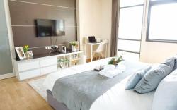 Clean & Cosy 1BR + Sofa Bed 150m to Nana BTS