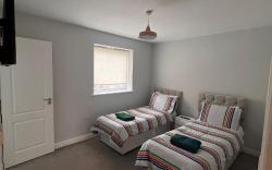 Beta double bed in a shared house 