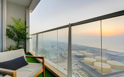 New! Stunning sea view studio | Balcony | Pool