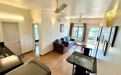 *Royal Palms - 1 BHK 1 min drive to the Beach*