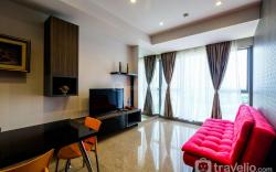 Elegant 1BR Branz BSD Apt near AEON By Travelio