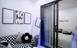 Phòng 1 ngủ 1 khách bếp có kính Ba Đình