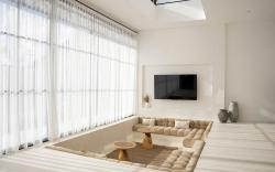 Stylish Designer Villa with Cozy Sunken Lounge