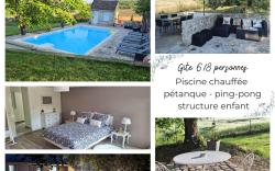 Au calme du Gâtinais - Piscine, pétanque - 8pers