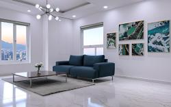 3 BDR penhouse-panoramic view-5mins to Han Martket