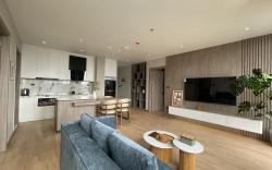 XOI Lumi_601_Lakeside 2BR-75m²_Kitchen&Balcony@CBD