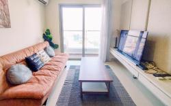 Homey Designed 2BR at Praxis Apartment By Travelio