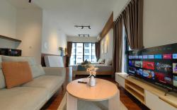 Free Parking|Corner Balcony|KAvenue|Cozy Room 4Pax