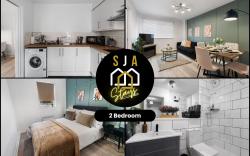 Strawberrybank Stay - SJA Stays - Modern 2 Bed Apartment