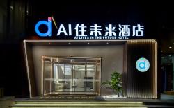 AI Lives In The Future Hotel - Xi'an Dayan Pagoda Xiaozhai Subway Station