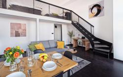 Charming duplex loft with balcony