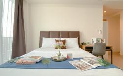 Spacious Studio Apt Tree Park City BSD By Travelio