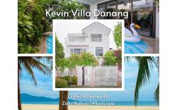 Kevin Villa near Danang beach, swimming pool, BBQ