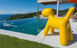 YELLOW DOG 4br - Pool, Panoramic Sea View, Garden