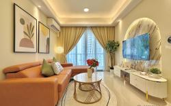 R&F SeineRegion•3BR/5Pax/Balcony/PoolView/NearCIQ