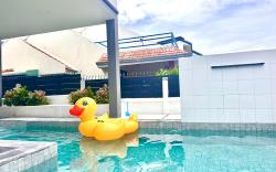 Group Friendly Pool KTV BBQ Villa Pratumnak 5 Bed