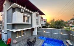 Alpha 3BHK with Pool and Jacuzzi By Stellar Stays