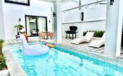 Pool Villa NearBeach New Decoration BBQ KTV 6BR