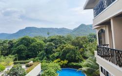 Mountain & Pool view from Balcony