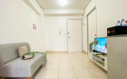 Homey Modern 2BR Green Bay Pluit Apt By Travelio