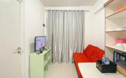 Good Place 2BR Green Pramuka City Apt By Travelio