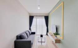 Simply Look 1BR Apt Patraland Amarta By Travelio
