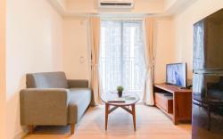 Warm 1BR with Makeup Room at Meikarta By Travelio