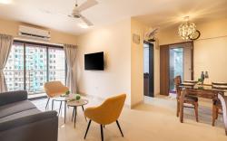 Modern 2 BHK Service Apartment in BKC, Mumbai