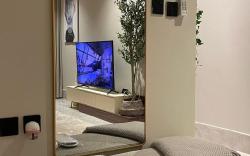 شقة مع مطبخ وبلكونه