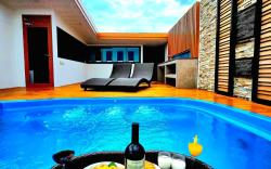 Enjoy private pool villa