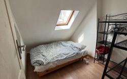 Room in apartment with view of the Eiffel Tower 