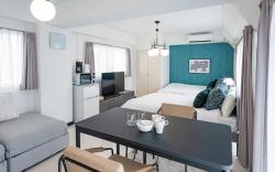 新宿駅徒歩9分の好立地！最大5名様宿泊可能！プリネッツ新宿ビル4F