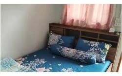 Economy double room with fan only and external bathroom facilities