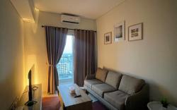 2 Br Apartment Podomoro City with Medan City View
