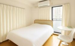 晴空塔｜押上站步行1分钟｜26㎡大床房带阳台电梯｜独立卫浴｜生活用品家电齐全｜旅行生活交通购物全便利