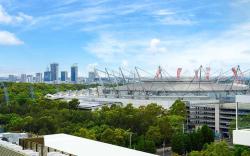 MetawiseBnB Executive 2-Bedroom Stadium View Apartment W Parking