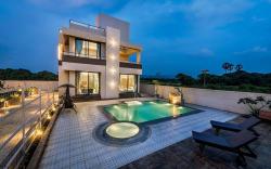 SaffronStays Nishta Haven 4BHK Pool Villa, Alibaug