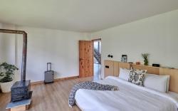 Fireplace Suite at Warehouse Suites & Loft