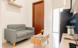 1BR at Vittoria near Daan Mogot Mall By Travelio