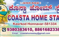 Coasta Homestay kasarkod honnavara 