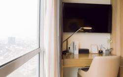 Classy suite room with river view