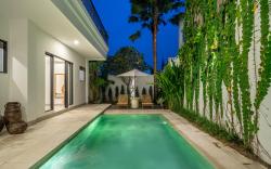 Lindt- 3BDR Villa with Private Pool and Ricefield 